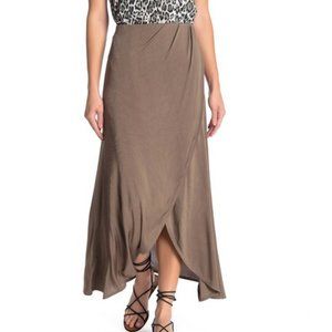 Free People Smoke & Mirrors Faux Wrap Skirt